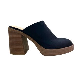 Universal Thread Women's Black
Suede Mules with Block Heel Sz 7